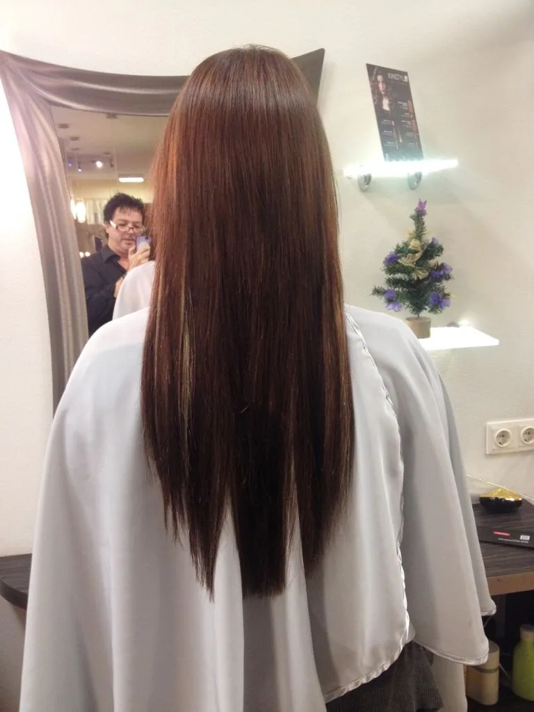 Haarstyling bei Le Figaro